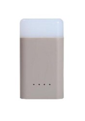 Фонарь и Power Bank Ergate Cube Quick Brown