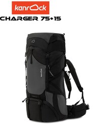 Рюкзак Kanrock Charger 75+15 Charcoal Black