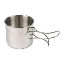 Кружка Tramp со складными ручками и мерной шкалой 500мл. TRC-037