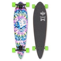 Лонгборд Dusters S6 Moto Longboard Neon Tie Dye 34 in 8,25