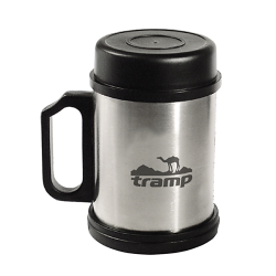Термокружка Tramp с крышкой и подставкой 400мл. TRC-007