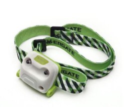 Фонарь налобный Ergate ET green