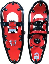 Снегоступы Маяк 86х25 см красный