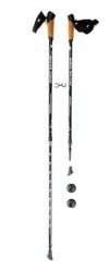 Палки для скандинавской ходьбы Kaiser Sport Nordic Walking black