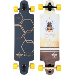 Лонгборд Dusters SS17 Lite Honeycomb Longboard Yellow 36
