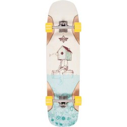 Лонгборд Dusters SS17 Perch Longboard 36 Kryptonics Yellow 36