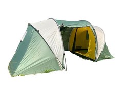 Палатка BTrace Tube 4 Зеленый/Бежевый
