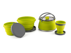 Набор посуды для похода Hike to Halt green