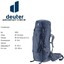 Рюкзак Deuter Aircontact X 80+15 Ink