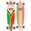 Лонгборд Dusters SS17 Flashback Longboard Rasta 38 in